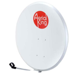 80CM SATELLITE DISH (ALUMINIUM OFF SET)