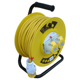 40M EXTENSION REEL 16A 2.5MM METAL