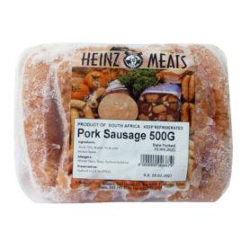 SAUSAGE PORK 500g HEINZ