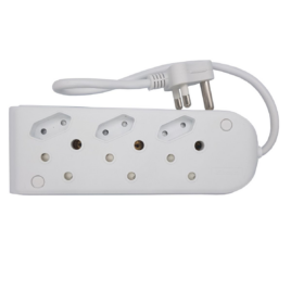 6 WAY SURGE (3X16A, 3X6A)-UNSWITCHED Multiplug