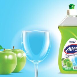 ALLEY 500ML DISH WASHING liquid apple