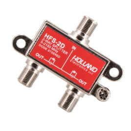 SPLITTER 2 WAY (5-2150MHZ) – 1 X DC