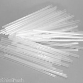 STRAWS M/SHAKE CLEAR 8mm[1000]
