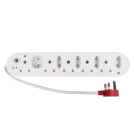 10 WAY SWITCHED MULTI PLUG