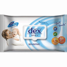 Tat Dex Wet Wipes Sensitive 72s