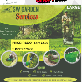 Large Garden Clean & Cut
