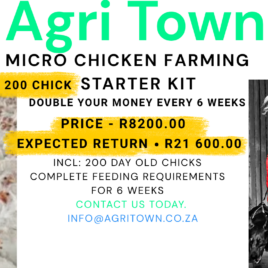 200 Broiler Chicken Starter Kit