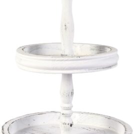Borgonovo Modi’ 2 Tiered Tray with Metal Stand