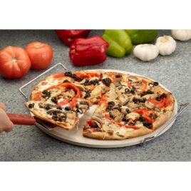 Salton Pizza Stone with Serving Rack
