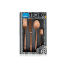 Manille Copper 16 Piece Cutlery Set