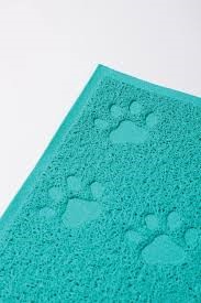 MPets Cat Litter Mat Blue