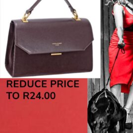David Jones Coffee Handbag