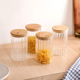 Olala Glass Storage Jar 1000ml
