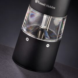Russell Hobbs RHSPMB2 Black Salt & Pepper Mill Set