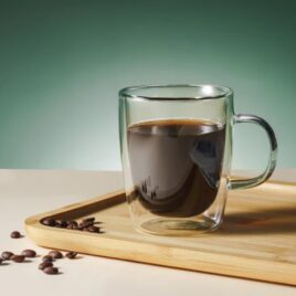 Olala Borosilicate Double Wall Glass 450ml 2 Piece Set